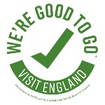 we're good to go logo from visit england